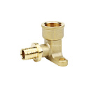 Угольник настенный (водорозетка) с внутренней резьбой Varmega Slide-fit, 16x1/2", высота 50 мм, с креплением, аксиальный с доставкой в NAME