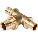 Тройник переходной 20x16x16 для труб из сшитого полиэтилена аксиальный STOUT с доставкой в NAME